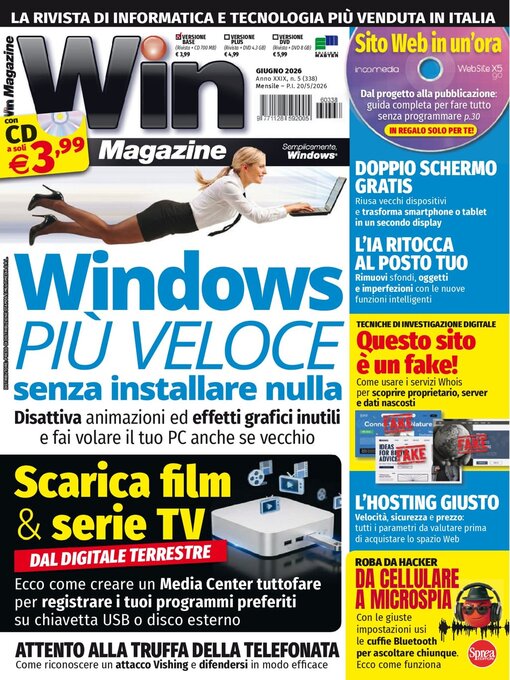 Cover image for Win magazine